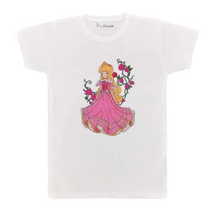 تی شرت بچگانه پرمانه طرح زیبای خفته کد pmt.5805