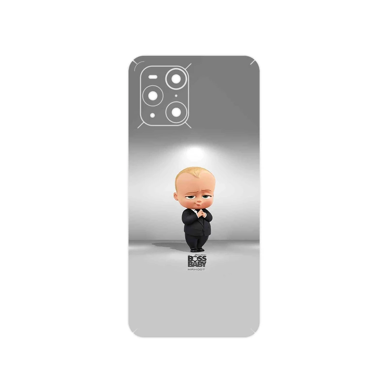 برچسب پوششی ماهوت مدل The Boss Baby مناسب برای گوشی موبایل اپو Find X3 Pro