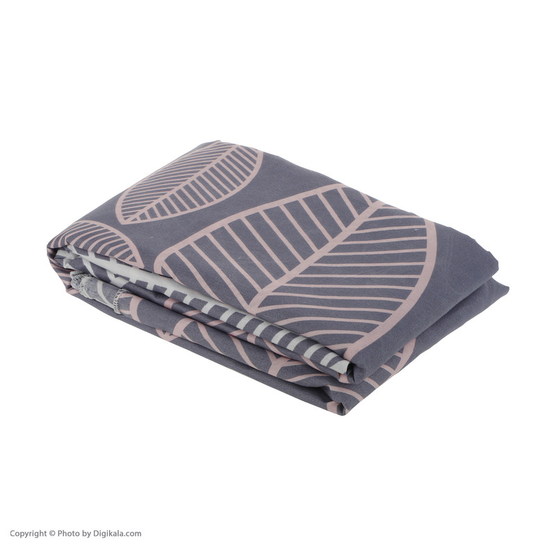 ملحفه تشک مهمان آرین مدل برگ یک نفره سایز 90x190 سانتی متر