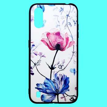 کاور طرح گل کد CO823 مناسب برای گوشی موبایل سامسونگ Galaxy A01