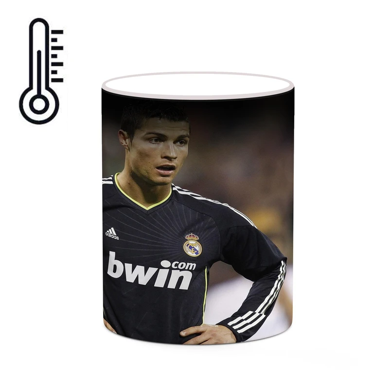 ماگ حرارتی کاکتی طرح Ronaldo رونالدو مدل mgh43119