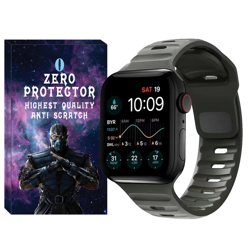 بند زیرو مدل Spig Sport ZR مناسب برای اپل واچ سری 4/5/6/Se سایز 44 میلی متری