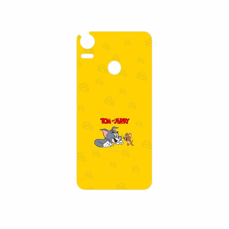برچسب پوششی ماهوت مدل Tom and Jerry مناسب برای گوشی موبایل اچ تی سی Desire 10 Pro