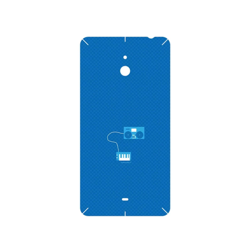 برچسب پوششی ماهوت مدل Minimal DJ Icon مناسب برای گوشی موبایل نوکیا Lumia 1320