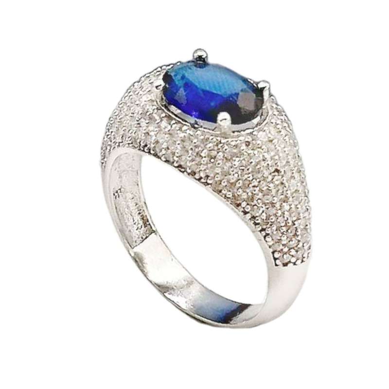 انگشتر نقره زنانه مدل کرال 070 انگشتر نقره زنانه مدل کرال 070