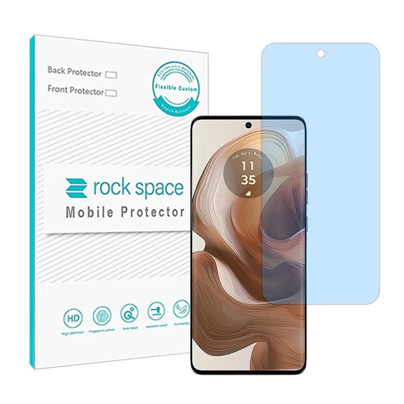 محافظ صفحه نمایش آنتی بلو راک اسپیس مدل Resistant مناسب برای گوشی موبایل موتورولا Edge 50 Ultra