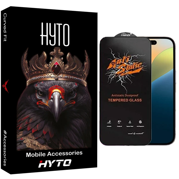 محافظ صفحه نمایش هیتو مدل Antistatic Guard مناسب برای گوشی موبایل اپل iphone 16 Pro