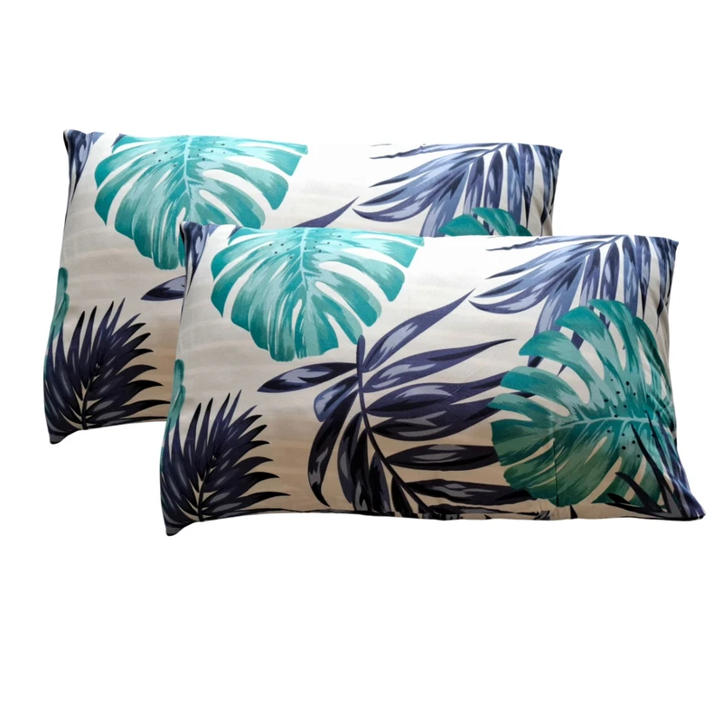 رو بالشی مدل هاوایی کد 01 سایز 65*45 سانتی متر مجموعه دو عددی