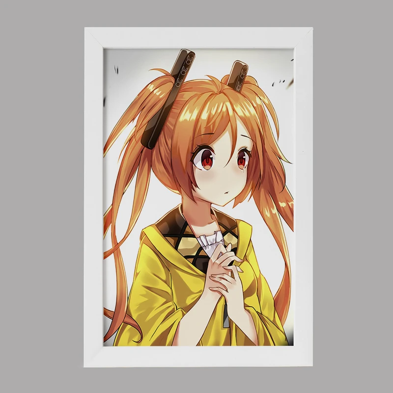 تابلو خندالو مدل انجو انیمه گلوله سیاه کد 35865