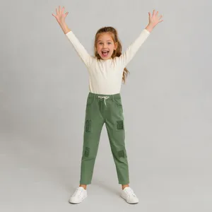 شلوار جین دخترانه تیپ تاپ مدل 32105B6