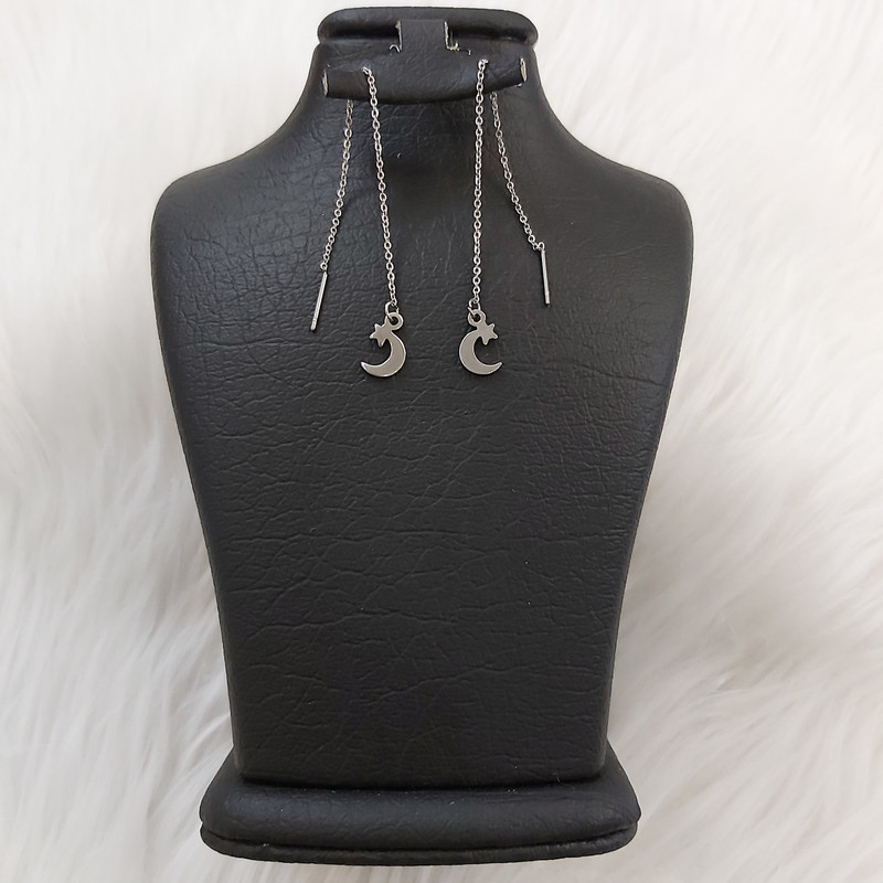 گوشواره زنانه مدل بخیه کد moo113