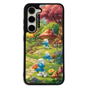 AKAM AMC-WSGS23-SMURFS-8 Cover For Samsung Galaxy S23