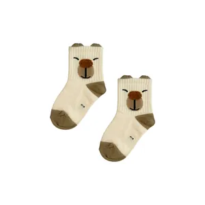 جوراب ساق کوتاه پسرانه مدل خرس