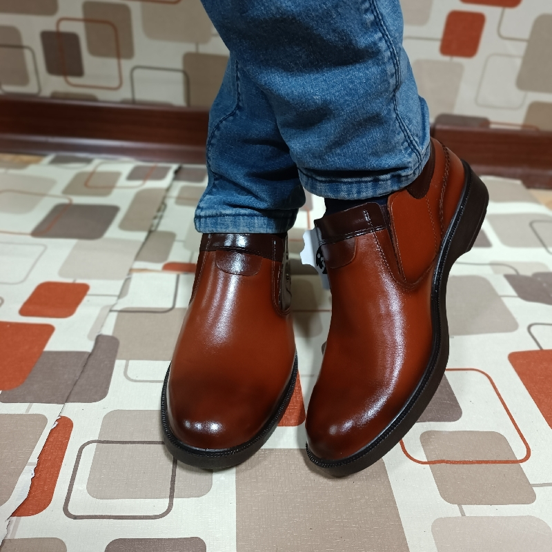 کفش مردانه مدل چرم طبیعی live