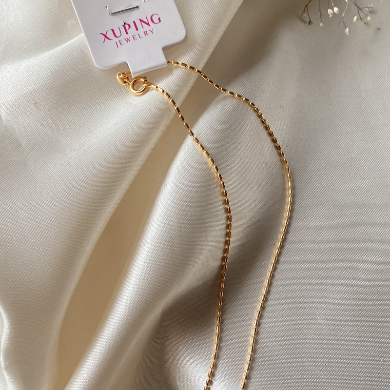 زنجیر زنانه ژوپینگ مدل بیضی بیضی کد M1 زنجیر زنانه ژوپینگ مدل بیضی بیضی کد M1