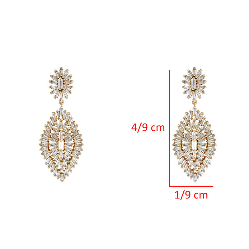 گوشواره زنانه ژوپینگ مدل 1596