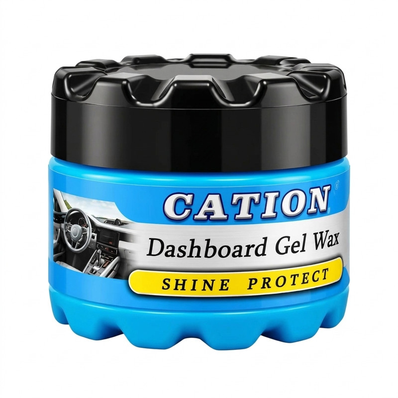 واکس ژلی داشبورد خودرو کاتیون ماکائو مدل Shine Protect وزن 163گرم