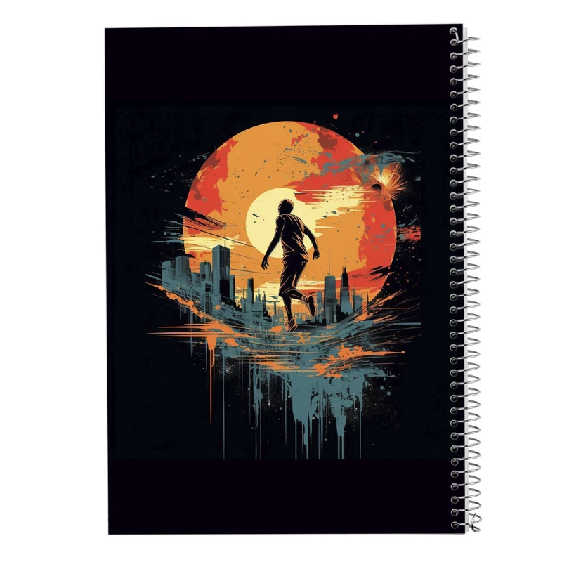 دفتر ژورنال نویسی 50 برگ مدوپد مدل نقطه ای طرح Gintama کد DF2576