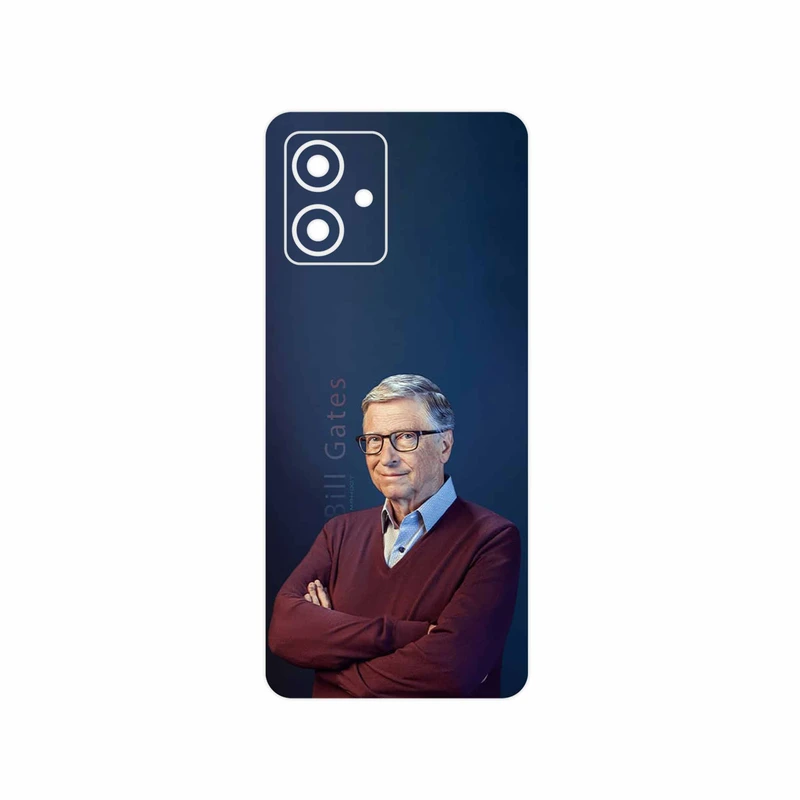 برچسب پوششی ماهوت مدل Bill_Gates مناسب برای گوشی موبایل موتورولا Moto G54