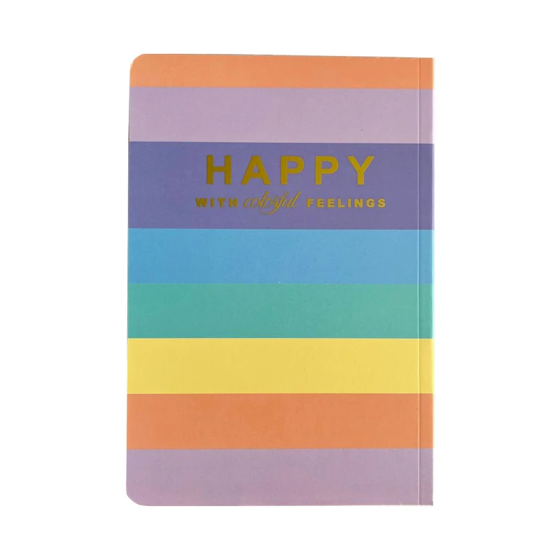 دفتر تمرین 50 برگ مدل پاستلی طلا کوب کد 825