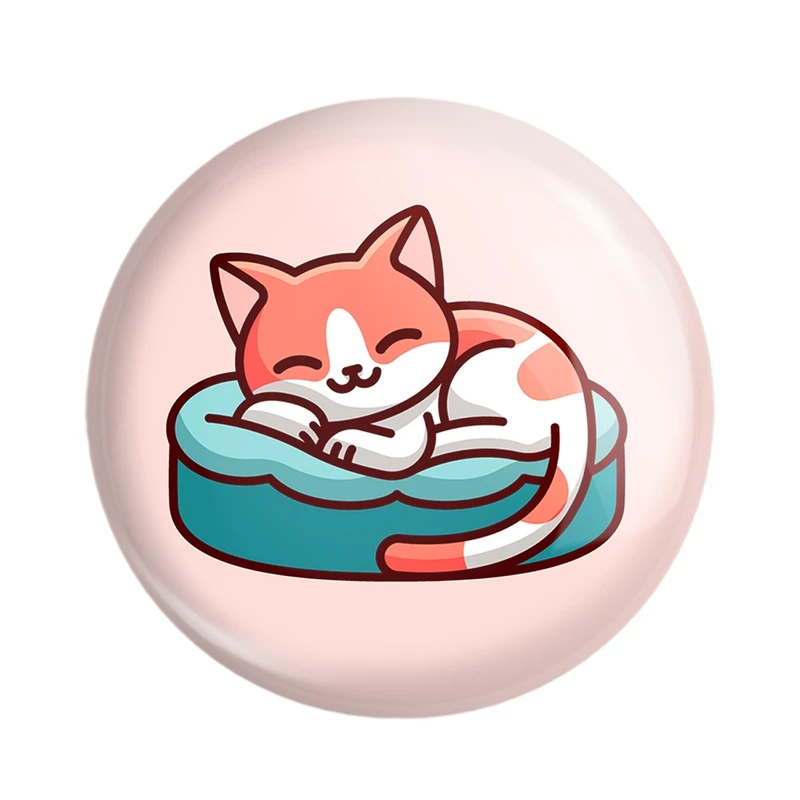 مگنت خندالو مدل حیوانات بامزه گربه کد 28386