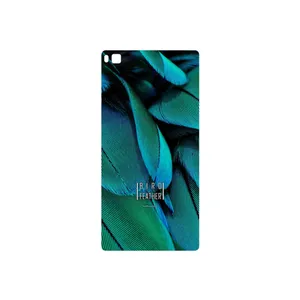 MAHOOT Green Feather Cover Sticker for Huawei P8
