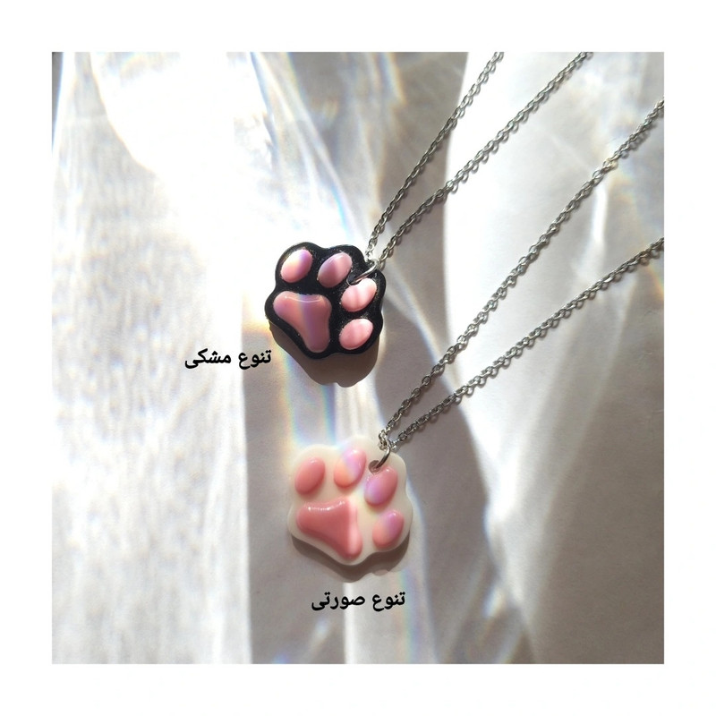 گردنبند دخترانه مدل پنجه گربه
