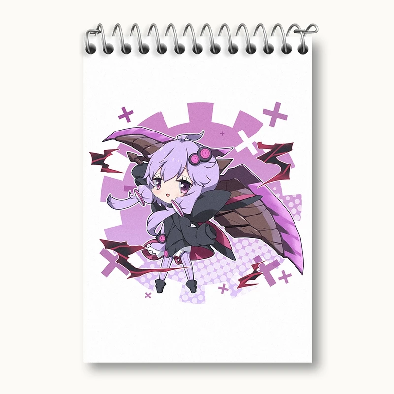 دفتر یادداشت 50 برگ خندالو مدل بازی شکارچی هیولا (Monster Hunter) کد 33183