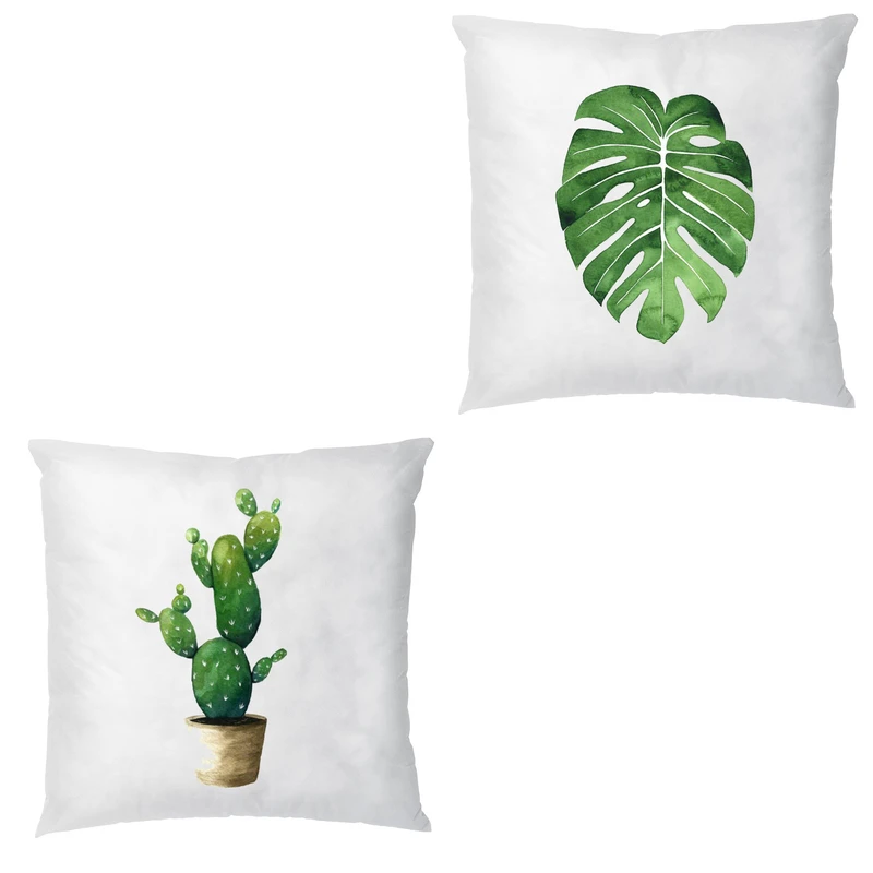کاور کوسن طرح کاکتوس کد 24KD مجموعه 2 عددی