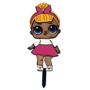  استیکر چوبی کودک مدل دخترانه