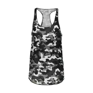 تاپ ورزشی مردانه طرح چریکی کد WBK001