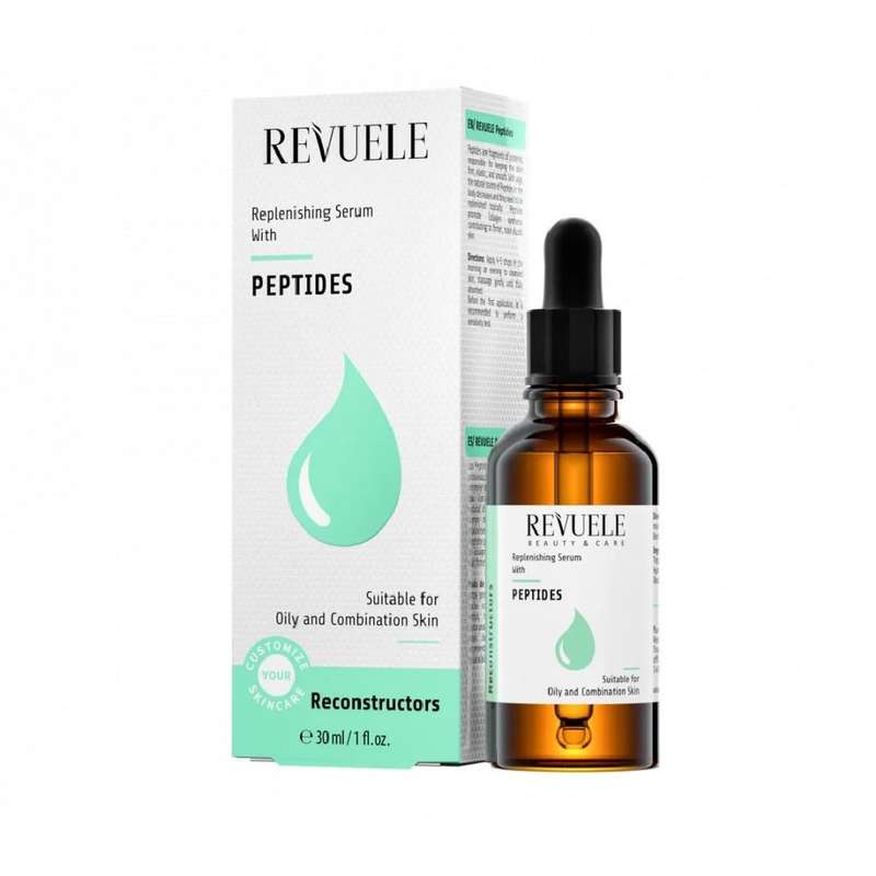 سرم ضد چروک رووئله مدل peptides حجم 30 میلی لیتر