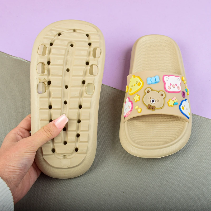 عکس شماره 15 : دمپایی دخترانه پاپا مدل حیوانات 3692