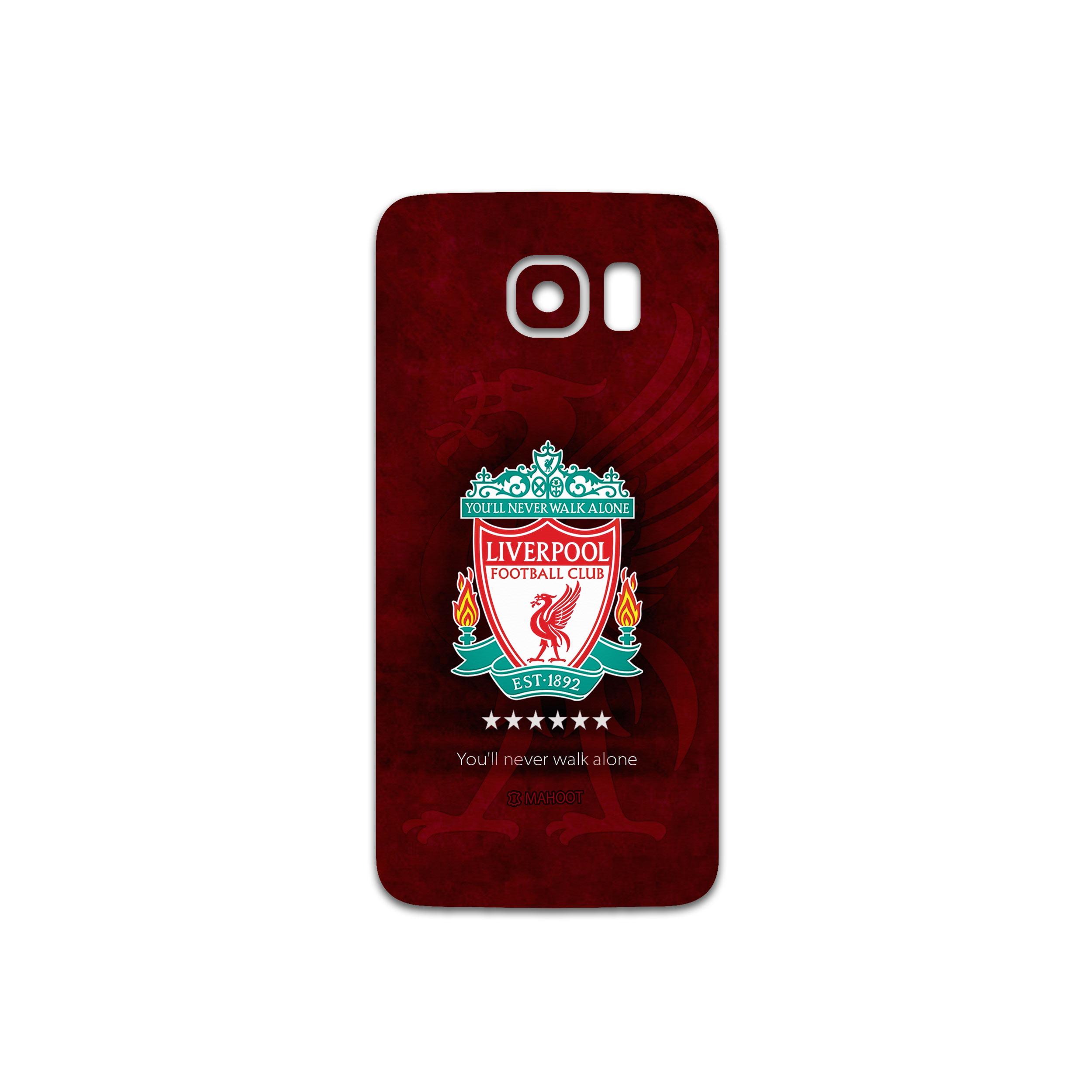 برچسب پوششی ماهوت مدل Liverpool-FC مناسب برای گوشی موبایل سامسونگ Galaxy S6