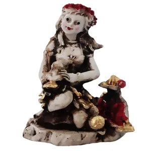 مجسمه مدل  دختر و پرنده کد 174