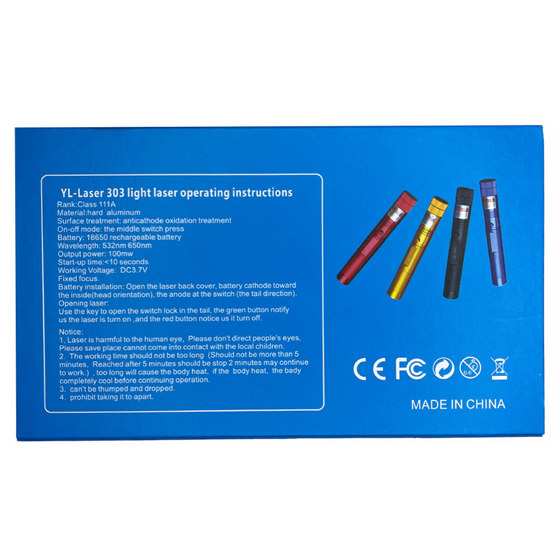 قیمت و خرید لیزر پوینتر مدل YL-303