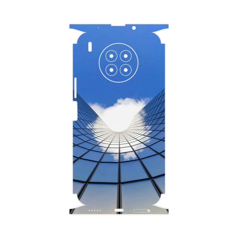 برچسب پوششی ماهوت مدل Glass skyscraper-FullSkin مناسب برای گوشی موبایل هوآوی Nova 8i