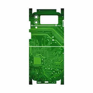 MAHOOT Green-Printed-Circuit-Board-FullSkin Cover Sticker for Samsung Galaxy Z Flip3 5G