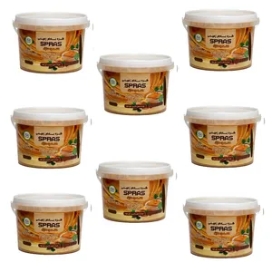 کره بادام زمینی رژیمی کرانچی اسپراس - 500 گرم بسته 8 عددی