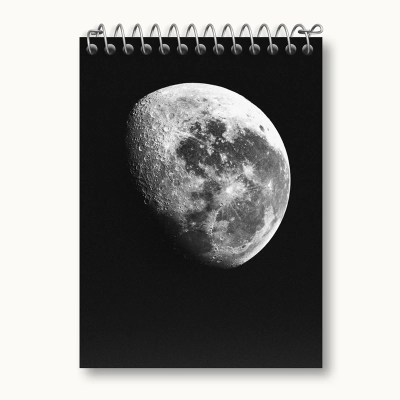 دفتر یادداشت 50 برگ خندالو مدل ماه کد 25357