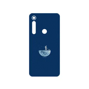 MAHOOT Minimal Gardener Astronaut Cover Sticker for Motorola One Macro