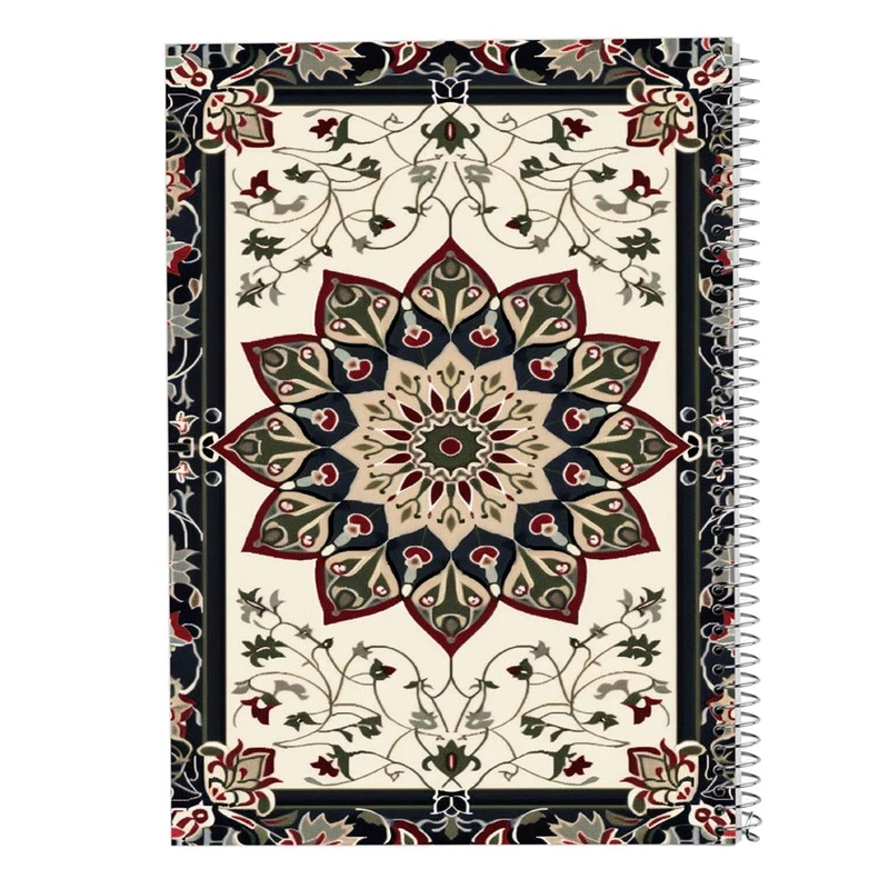 دفتر لیست خرید 50 برگ مدوپد مدل فرش کد DF17418