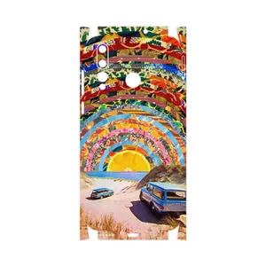 MAHOOT Collage of Orange Sky-FullSkin Cover Sticker for Huawei Nova 4