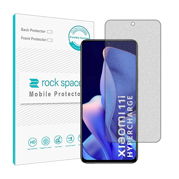 محافظ صفحه نمایش مات راک اسپیس مدل HyMTT مناسب برای گوشی موبایل شیائومی 11i Hypercharge
