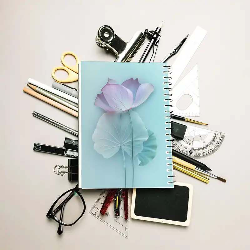 دفتر مشق 100 برگ مدوپد مدل گل کد DF13938