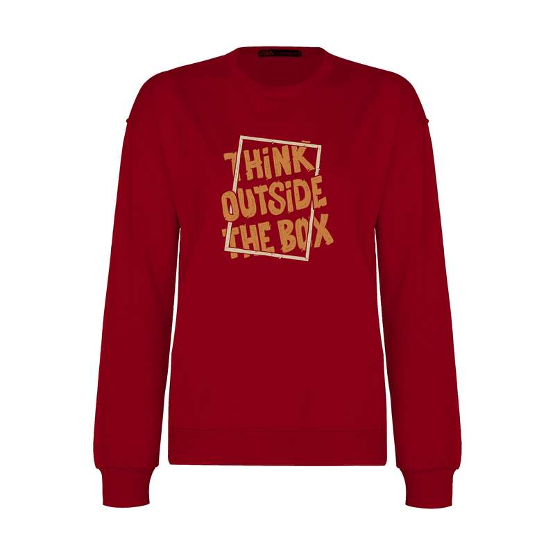 سویشرت زنانه مدل بی نهایت کد ART-2026-BR