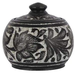 قندان سنگی طرح گلدار کد 363066
