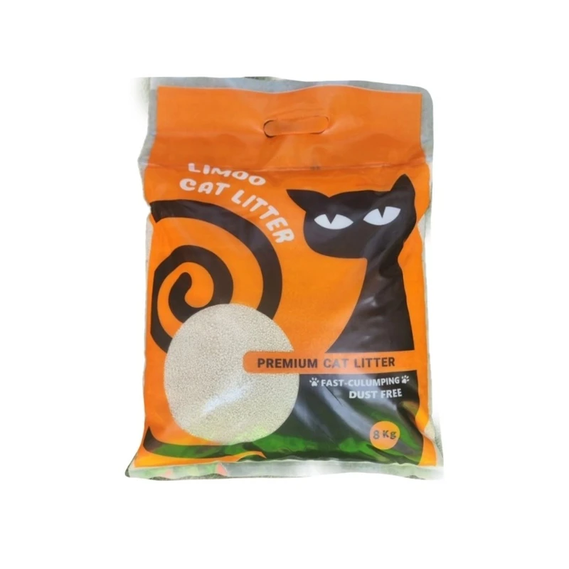 خاک بستر گربه لیمو مدل پریمیوم وزن 8 کیلوگرم