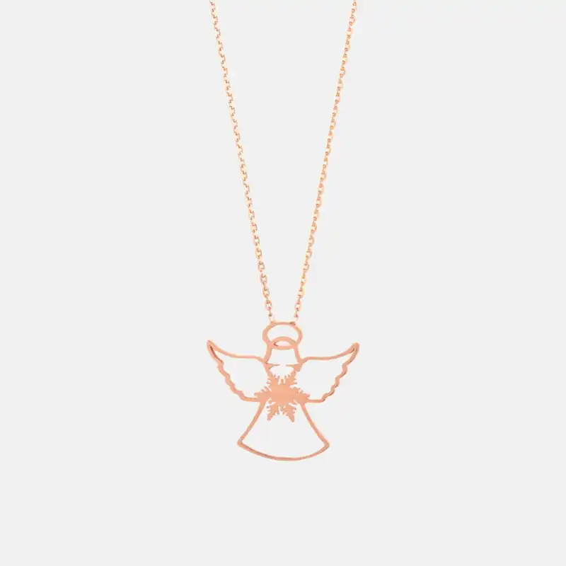 گردنبند طلا 18 عیار زنانه مدل فرشته