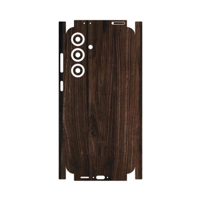 برچسب پوششی ماهوت مدل Dark_Walnut_Wood-FullSkin مناسب برای گوشی موبایل سامسونگ Galaxy S24 FE